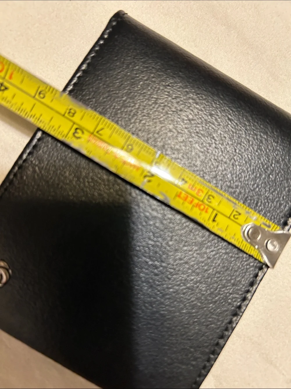 Samsonite Black Leather Bi-Fold Card Holder Wallet